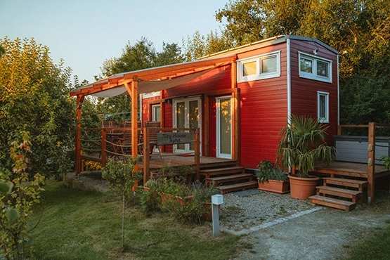 Tiny House Bodensee für bis zu 4 Personen